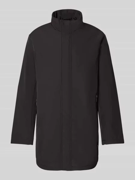 Trencz ze stójką Armani Exchange czarny