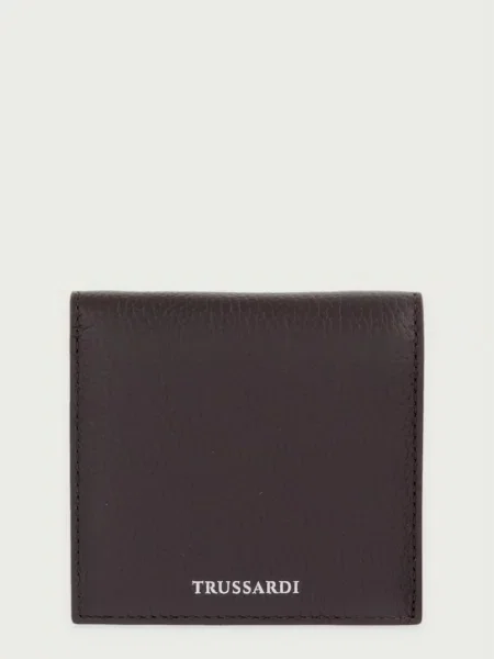 Trussardi portofel din piele maro