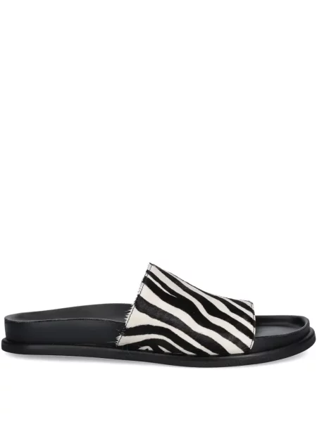 Sandale Vagabond cu imagine cu model zebră negru
