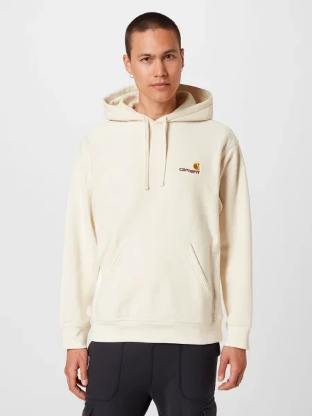 Geacă Carhartt Wip cu glugă bej