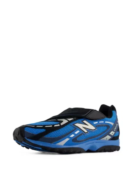 Pantaloni New Balance cu imagine din material terry cu model leopard gri
