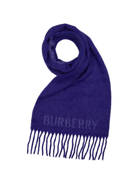 Šatka Burberry modrá