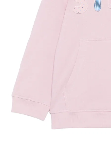 Bluza z kapturem dziecięca Stella Mccartney różowa