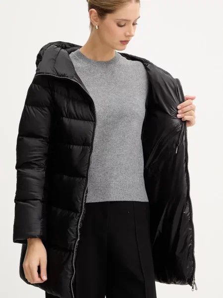 Пухова куртка Hetrego HANNA зимова oversize чорний