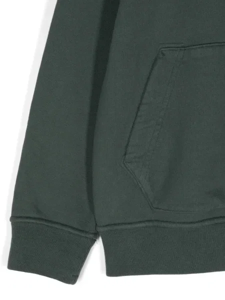 Bluza z kapturem dziecięca Stone Island zielona