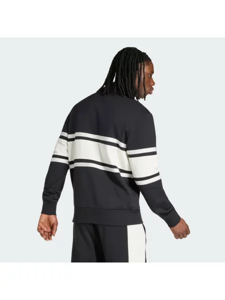 Bluza rekreacyjna All Blacks z krótkim suwakiem biała