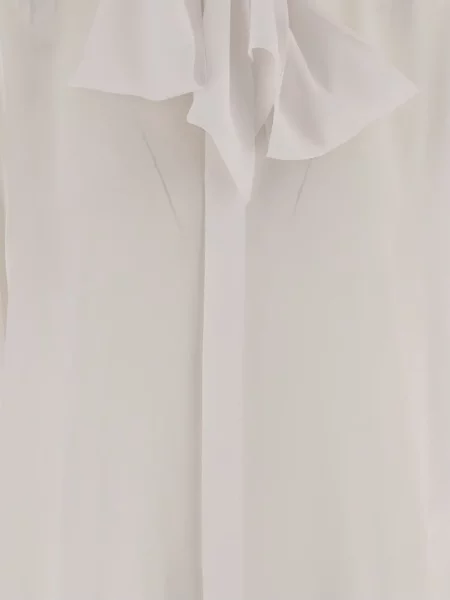 Koszula Sa Su Phi z kokardką biała