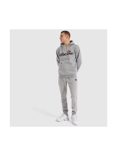 Majica Ellesse s melange uzorkom siva