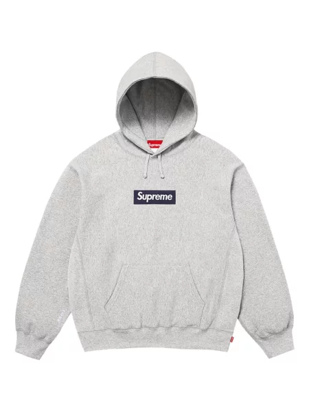 Hanorac cu glugă Supreme gri