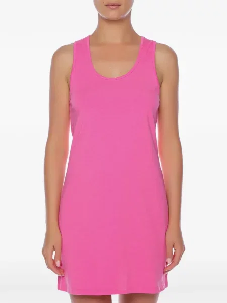 Rochie mini Moschino cu autograf roz