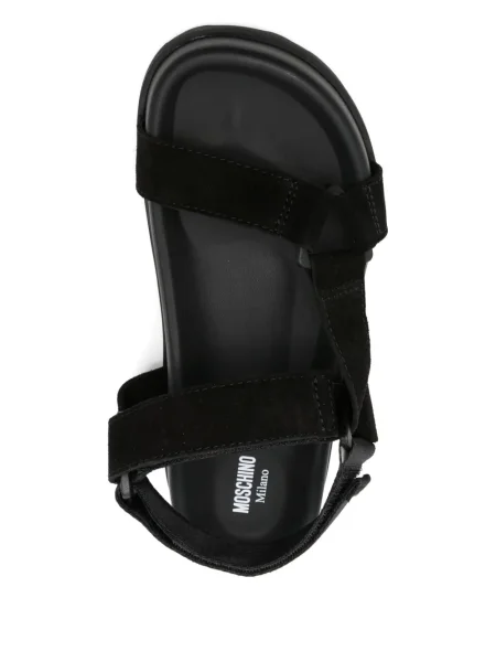 Sandale Moschino cu platformă negru