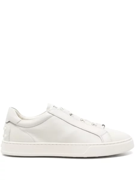 Sneakerși Tod's din piele alb