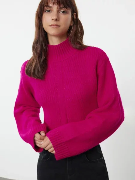 Trendyol Pulover magenta