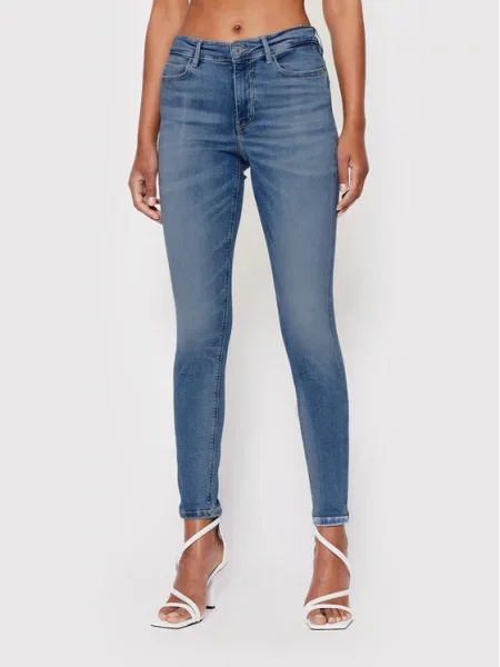 Jeans hlače Guess modra