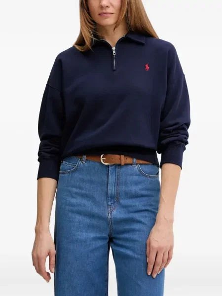 Bőr húzózsinór pólóing Polo Ralph Lauren barna
