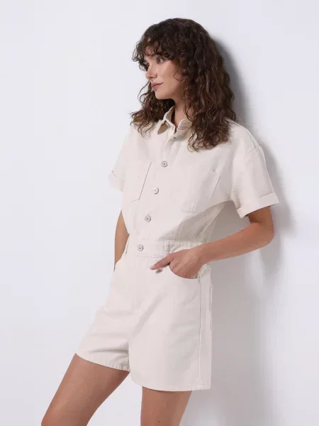 Комбінезони Colin’s комбінований верх бежевий