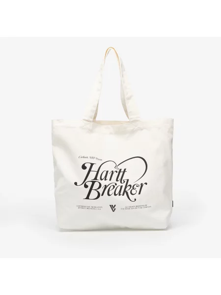 Большая сумка Carhartt Wip из канваса с принтом белая