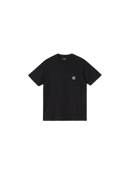 Carhartt WIP S/S Pocket T-Shirt Black Mężczyźni Koszulki Carhartt WIP Size: M czarny