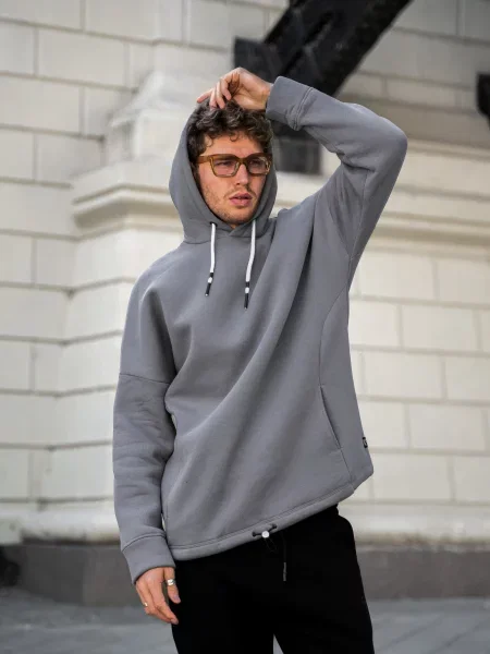 Худі TeamV сірий