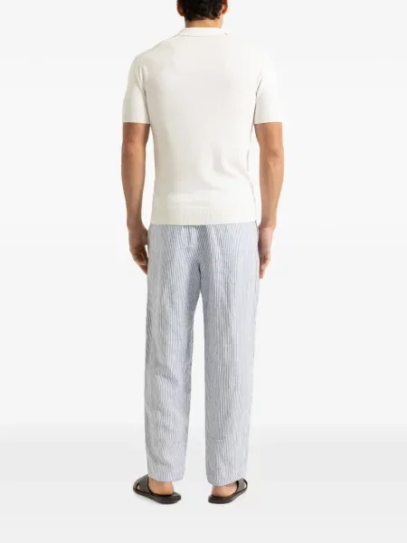 Tricou polo Orlebar Brown maro