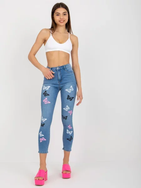 Pantaloni Only One Day Jack Berry albastru