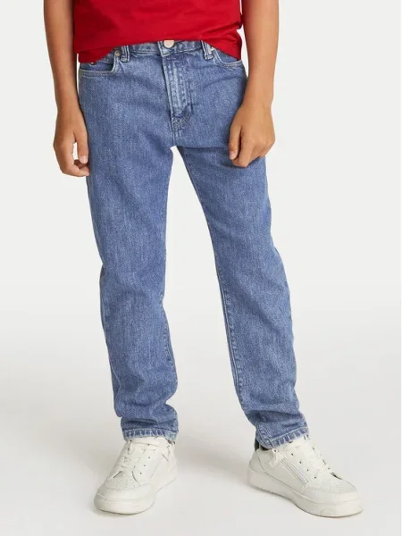 Tommy Hilfiger Blugi Modern Straight Fit albastru