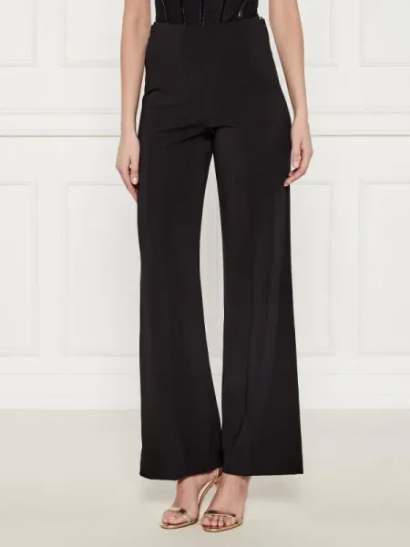 Patrizia Pepe Pantaloni | flare fit negru