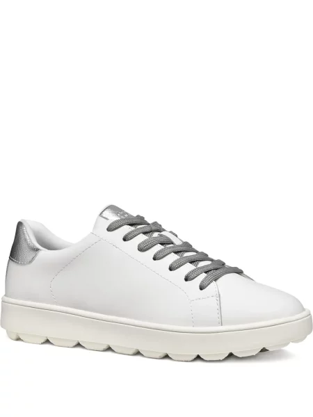 Sneakerși Geox alb