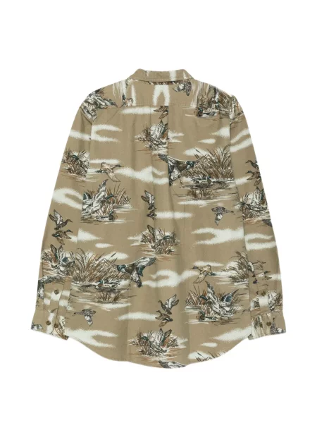 Cămașă Filson cu imagine verde