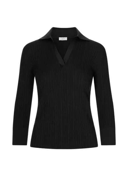 Lung top Agnona negru