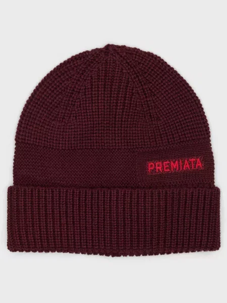 Шапка Premiata бордова