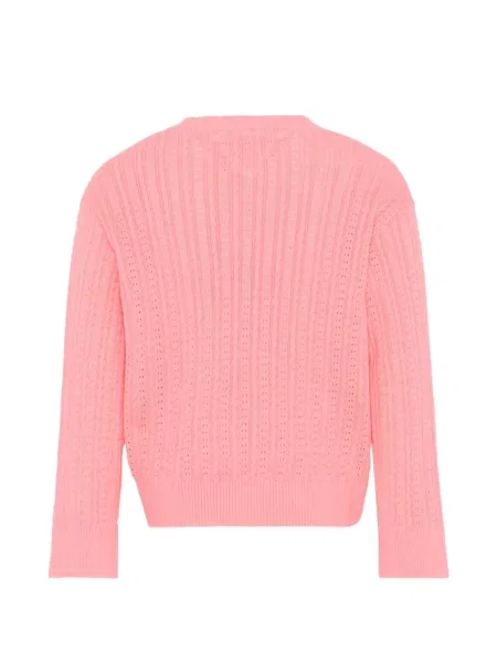 Sweter dziecięcy Tommy Hilfiger różowy