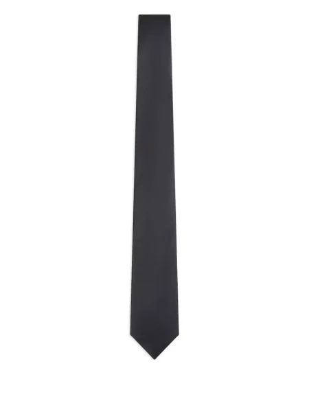 Cravată Giorgio Armani de mătase negru