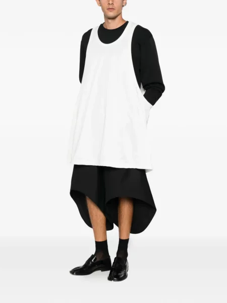 Αμάνικη μπλούζα Comme Des Garçons Homme Plus λευκό