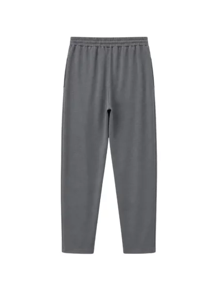 Pantaloni Rier de lână gri