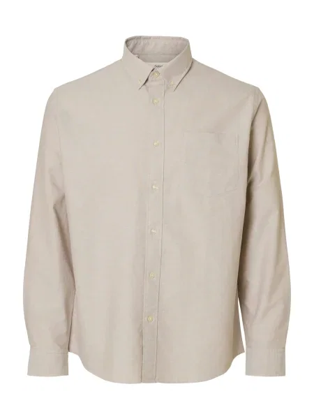 SELECTED Košile SLHRICK cappuccino