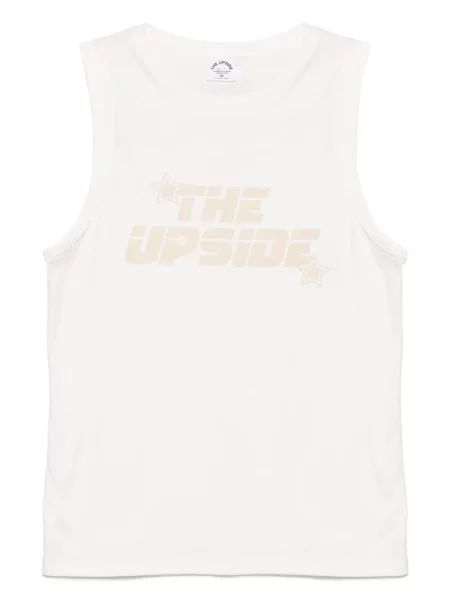 Top The Upside cu imagine alb