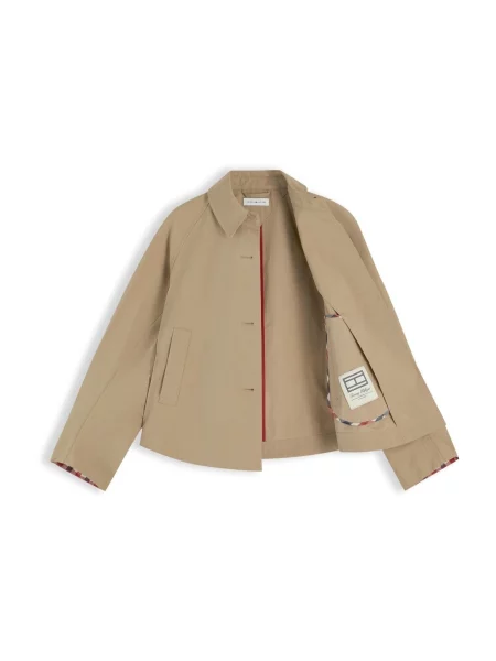 Scurt geacă Tommy Hilfiger bej