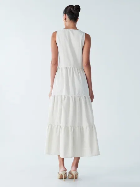 BWLDR Rochie Polly fildeş