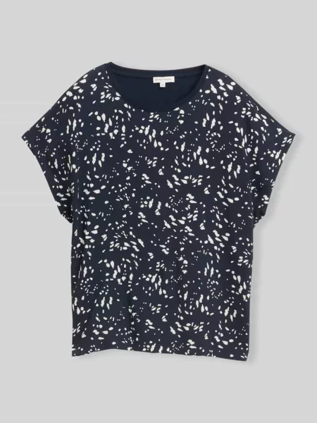 T-shirt o kroju relaxed fit z Tom Tailor