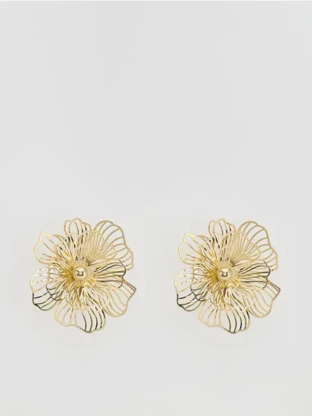 Серьги Reserved золотые