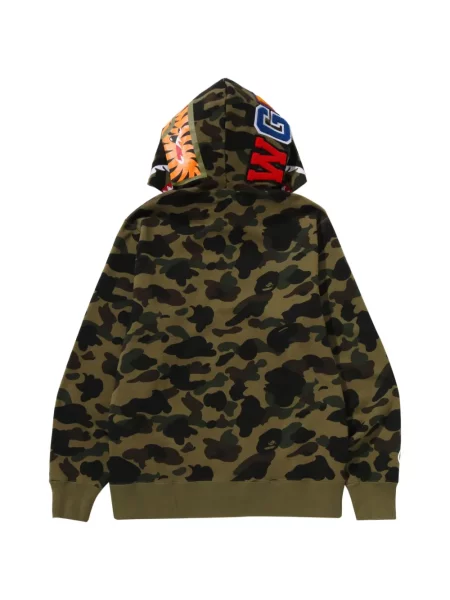 Hanorac cu glugă A Bathing Ape® verde