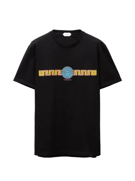 Tricou Versace din jerseu negru