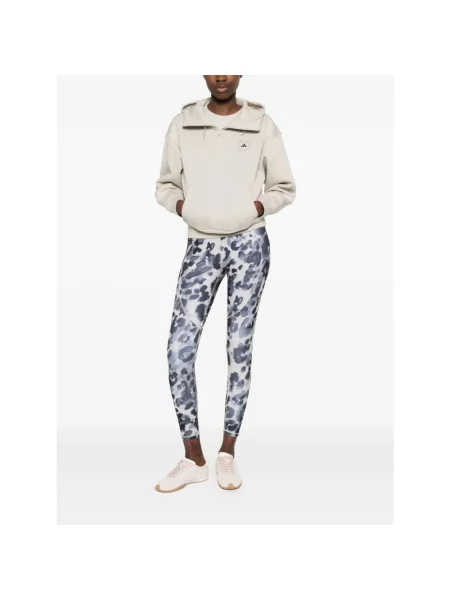 Adidas By Stella Mccartney Rajstopy Adidas By Stella Mccartney Training schwarz niebieskie