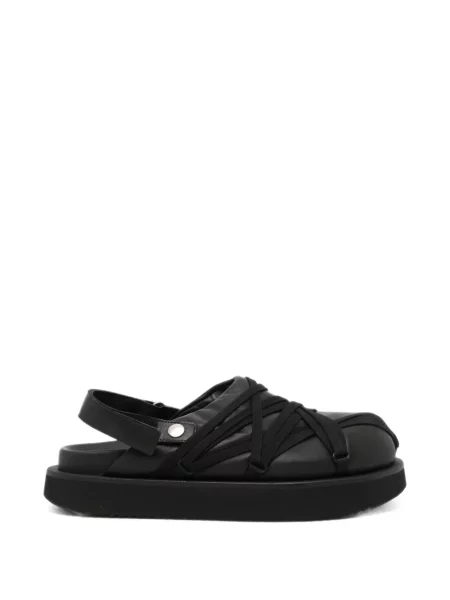 Papuci tip mules Rick Owens negru