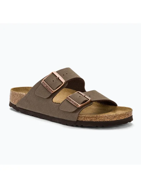Чехли BIRKENSTOCK Arizona BFBC Narrow mocha кафяво