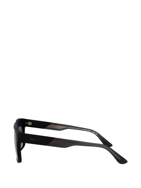 Ochelari de soare Lacoste cu imagine negru
