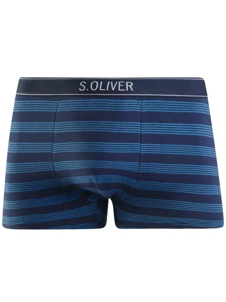 S.Oliver Boxeri albastru / albastru marin / gri închis alb