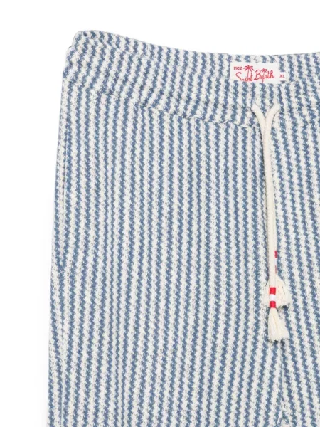 Pantaloni Mc2 Saint Barth cu cordon albastru