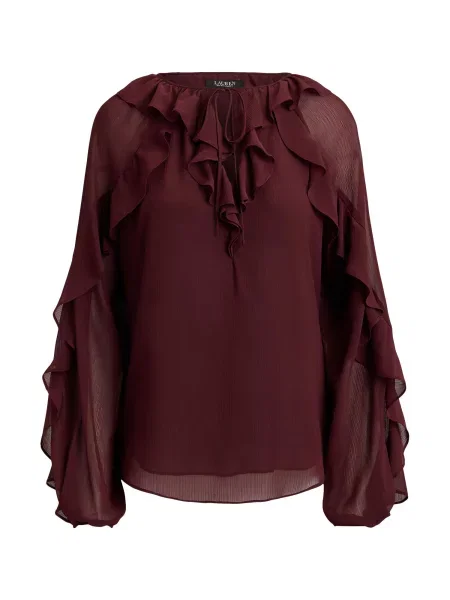 Lauren Ralph Lauren Bluză POLY' roșu